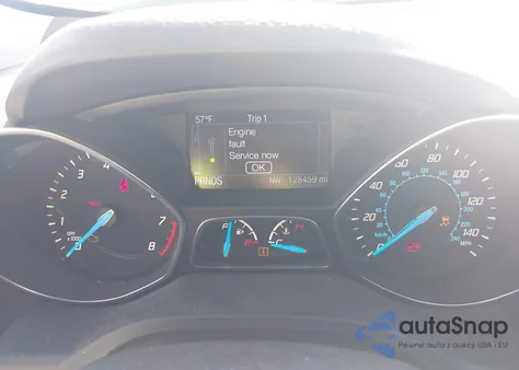 2014 Ford Escape Titanium z USA, uszkodzony, nr VIN 1FMCU9J9XEUD42876